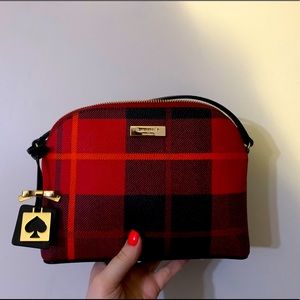 Plaid Kate Spade crossbody